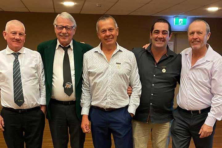 John McDonell, John Rees, Paul McGregor, Franky Fuimara & Rod Tait